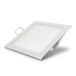   OPTONICA DL2446 Süllyesztett LED panel beépített tápegységgel, négyzet 3W 170-265V 195lm 2800K 120° 90x90x20mm IP20 A+ 25000h