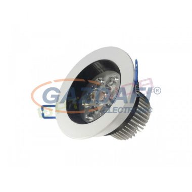 OPTONICA DL2508 LED beépíthető spot 9W 220V 720lm 2800K 60° 138x75mm IP20 A+ 25000h