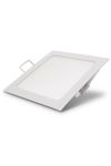 OPTONICA DL2573 Süllyesztett LED panel, szögletes 12W 170-265V 960lm 2800K 120° 167x167x20mm IP20 A+ 25000h