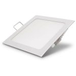   OPTONICA DL2573 Süllyesztett LED panel, szögletes 12W 170-265V 960lm 2800K 120° 167x167x20mm IP20 A+ 25000h