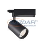   OPTONICA FL5327 LED sínes lámpa 25W 220V/650mA BA=24° 110Lm/W fekete, 5000K