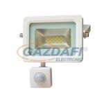   OPTONICA FL5738 LED reflektor,mozgásérzékelős 10W 85-265V 90lm/W 6000K 120° 120x95x33mm IP65 A+ 25000h