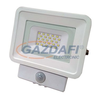 OPTONICA FL5841 LED reflektor,mozgásérzékelő 10W 170-265V 850lm 6000K 100° 135x113x30mm IP65 A+ 25000h