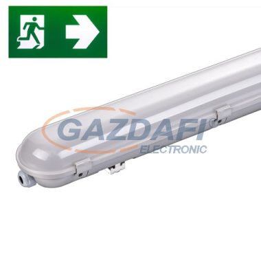 OPTONICA OT6668 por- és páramentes LED lámpatest+vészvilágító 150CM 60W 175-240V 5700lm 95LM/W 4500K 180° 1500x75mm IP65 A+ 25000h