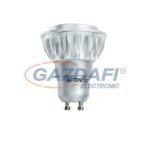 LED fényforrás GU10 7W/220V COB 6000K - ALUMINIUM