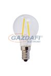 OPTONICA SP1476 Bec LED filament G45 2W E14 175-265V 200lm 2700K 300° 45x78mm IP20 A+ 25000h