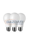 OPTONICA SP1728 LED fényforrás 3db/csomag A60 E27 10W 175-265V 806lm 4500K 270° 60x118mm IP20 A+ 25000h