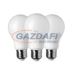   OPTONICA SP1730 LED fényforrás 3db/csomag A60 E27 12W 175-265V 1055lm 6000K 270° 60x118mm IP20 A+ 25000h