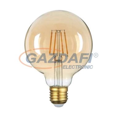 OPTONICA SP1794 LED fényforrás, filament G95 4W 400LM 2500K AC220-240V E27