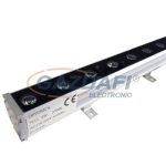   OPTONICA WW7110 LED homlokzati lámpatest 9W 180-265V 960lm 6000K 15° 495x58x50mm IP65 A+ 25000h