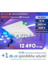 RADIUM Süllyesztett LED panel, 40W, 3400Lm, 4000K, 595x595x8,2 mm