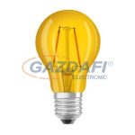   Bec Led OSRAM LED STAR DECOR, filament, 2W, E27, 235Lm, galben