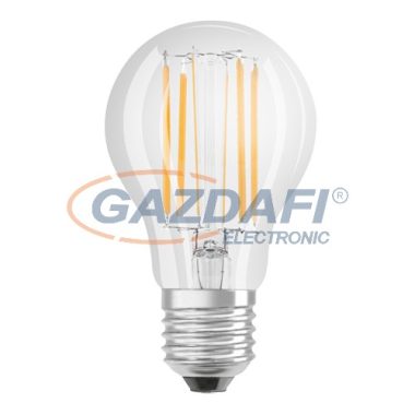 OSRAM Parathom A60 LED fényforrás, filament, E27, 8.5W, 1055Lm, 240V, 2700K, 827, dimmelhető, víztiszta búra