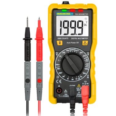 TRACON PANMINIMETER Digitális multiméter, DCV, ACV, DCA, ACA, OHM, dioda