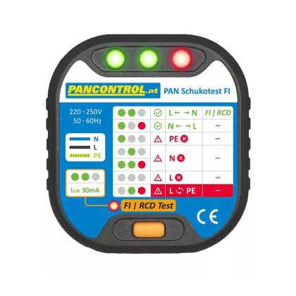 TRACON PANSCHUKOTESTFI Dugaszoló aljzat teszter CATII-600V