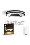 PHILIPS 32610/30/P6 Being Hue mennyezeti lámpa fekete 1x32W 24V 2400lm Beépített LED 25000h A++ -> A IP20