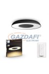 PHILIPS 32613/30/P6 Still Hue mennyezeti lámpa fekete 1x32W 24V 2400lm Beépített LED 25000h A++ -> A IP20