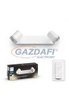 PHILIPS 34179/31/P6 Adore Hue LED spot lámpa fehér 2x5.5W 230V 2200-6500K 700lm GU10 15000h A++ -> E IP44