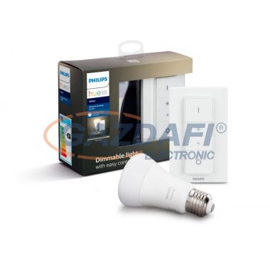 PHILIPS 929001821603  Hue Vezeték nélküli fényerő-szabályozó készlet 9W A60 806lm 2700K E27 230V 25000h A+ IP20 bluetooth