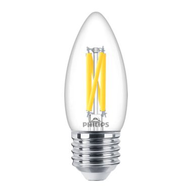 PHILIPS 929003012382 MASTER LED Candle LED fényforrás filament 3,4W 470lm K 230V 25000h E27