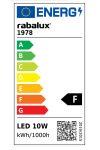 RÁBALUX 1978 Okos fényf.LED,E27, 10W,Wifi,távir.