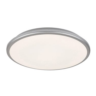 RÁBALUX 71129 Engon, mennyezeti lámpa, beltéri. LED23W, D38cm, ezüst 4000K 1620lm 'G'