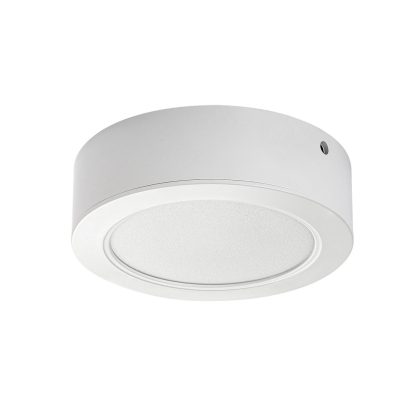   RÁBALUX 71192 Shaun2 LED mennyezeti lámpa ráépíthető 7W, 4000K,fehér, kerek 660 lm 4000K 230V, 50Hz IP20 20000h