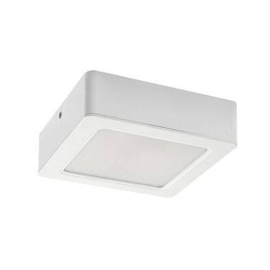 RÁBALUX 71195 Shaun2 LED mennyezeti lámpa ráépíthető 7W,4000K,fehér,négyzet 660 lm 4000K 230V, 50Hz IP20 20000h