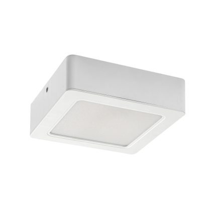   RÁBALUX 71196 Shaun2 LED mennyezeti lámpa ráépíthető 15W,4000K,fehér,szögletes 1570 lm 4000K 230V, 50Hz IP20 20000h