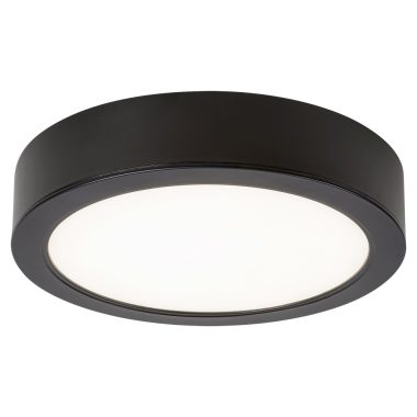 RÁBALUX 71199 Shaun2 LED mennyezeti lámpa ráépíthető 15W,4000K,fekete,kerek 1450 lm 4000K 230V, 50Hz IP20 20000h