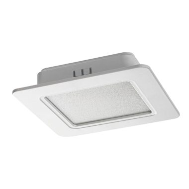 RÁBALUX 71221 Shaun2 LED mennyezeti lámpa, süllyesztett 6W,3000K,fehér,négyzet 470 lm 3000K 230V, 50Hz IP20 25000h