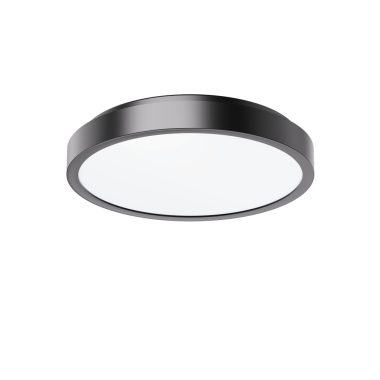 RÁBALUX 71252 Samira LED mennyezeti lámpa18W, fekete,kerek,IP44 1380 lm 4000K 230V, 50Hz IP44 25000h