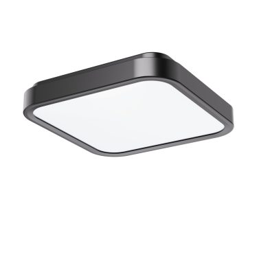 RÁBALUX 71255 Samira LED mennyezeti lámpa18W,fekete,szögletes,IP44 1400 lm 4000K 230V, 50Hz IP44 25000h