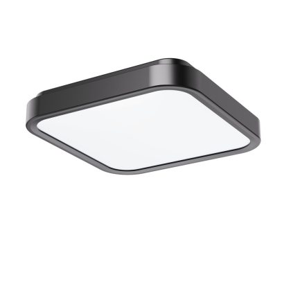   RÁBALUX 71255 Samira LED mennyezeti lámpa18W,fekete,szögletes,IP44 1400 lm 4000K 230V, 50Hz IP44 25000h