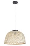 RÁBALUX 72025 Rattan, függeszték, beltéri. E27 1xMAX25W, D40,5cm