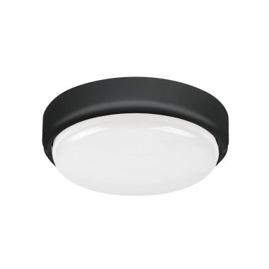 RÁBALUX 7407 Hort,kül.fali/menny.LED15W, fekete,kerek