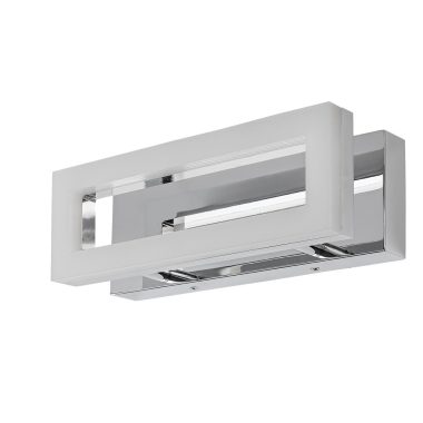 RÁBALUX 75019 Blas LED fali lámpa, 15W, 27x9cm, króm 1570 lm 4000K 230V, 50Hz IP44 30000h