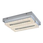   RÁBALUX 75020 Blas LED mennyezeti lámpa 24W, 30x23cm, króm 2250 lm 4000K 230V, 50Hz IP44 30000h