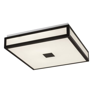 RÁBALUX 75031 Zoya LED mennyezeti lámpa 18W, 30x30cm, fekete 1350 lm 4000K 230V, 50Hz IP44 30000h