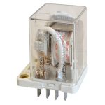   TRACON RJ11-110DC Nagyteljesítményű relé 110V DC / 3×CO (30A, 230V AC / 28V DC)