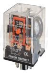 TRACON RM11-110DC Ipari relé 110V DC / 3×CO, (3A, 230V AC / 28V DC)