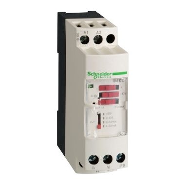 SCHNEIDER RMCV60BD Zelio Analog feszültség konverter, bemenet: 0-50V/0-300V/0-500V, kimenet: 0-10V/0-20mA/4-20mA, elválasztott