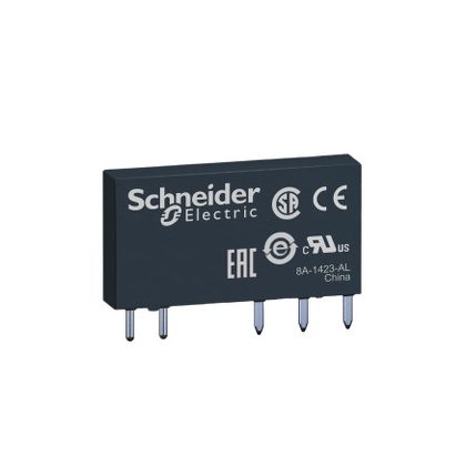   SCHNEIDER RSL1GB4BD Zelio RSL sorkapocs relé, 1CO, 6A, 24VDC, kis kapacitású