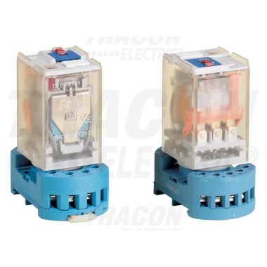 TRACON RT11-110AC Ipari teljesítmény relé 110V AC / 3×CO (10A, 230V AC / 28V DC)