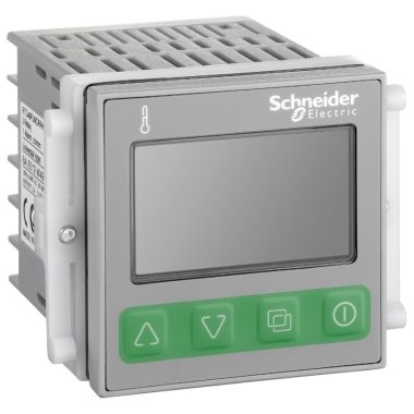 SCHNEIDER RTC48PUNCRRLU Zelio RTC hőmérséklet szabályozó, 2 relés kimenet, 1 alarm, Modbus, 24VAC/DC