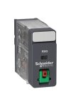 SCHNEIDER RXG11P7 Zelio RXG Interfész relé, 1CO, 10A, 230VAC, tesztgomb