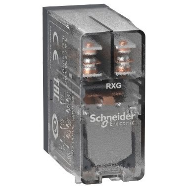 SCHNEIDER RXG25F7 Zelio RXG Interfész relé, 2CO, 5A, 120VAC