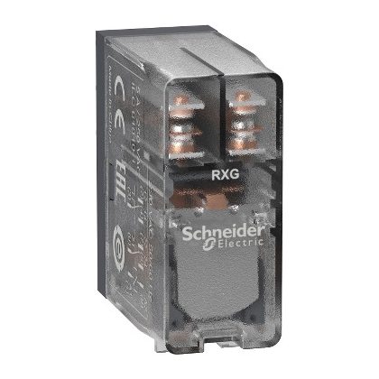   SCHNEIDER RXG25P7 Zelio RXG Interfész relé, 2CO, 5A, 230VAC