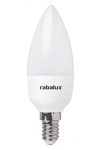 RÁBALUX 1610 LED fényforrás C37, E14, 5W, 230V, 400 lm, 2700K