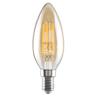 RÁBALUX 1655 LED fényforrás filament E14 4W, 350 lm, 2700K